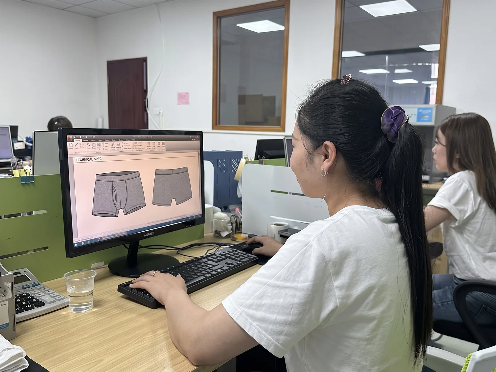 Men's underwear design, pattern and material development