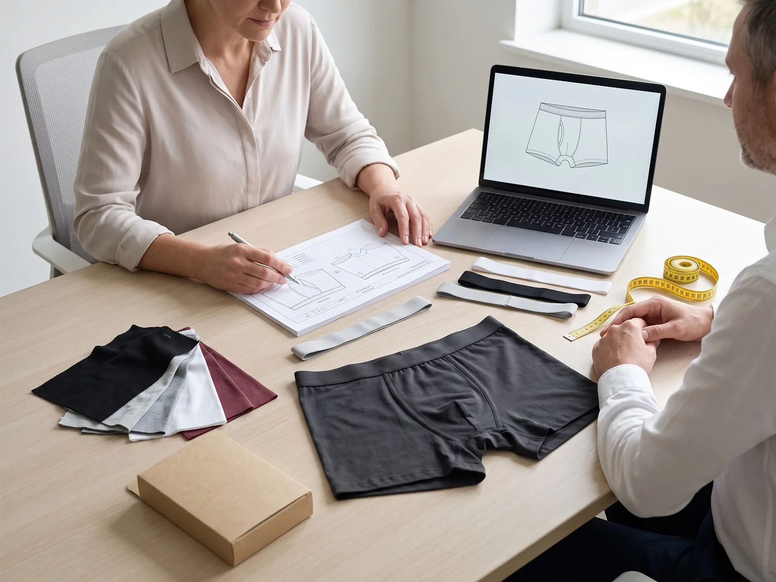 Custom men's underwear project brief and feasibility review