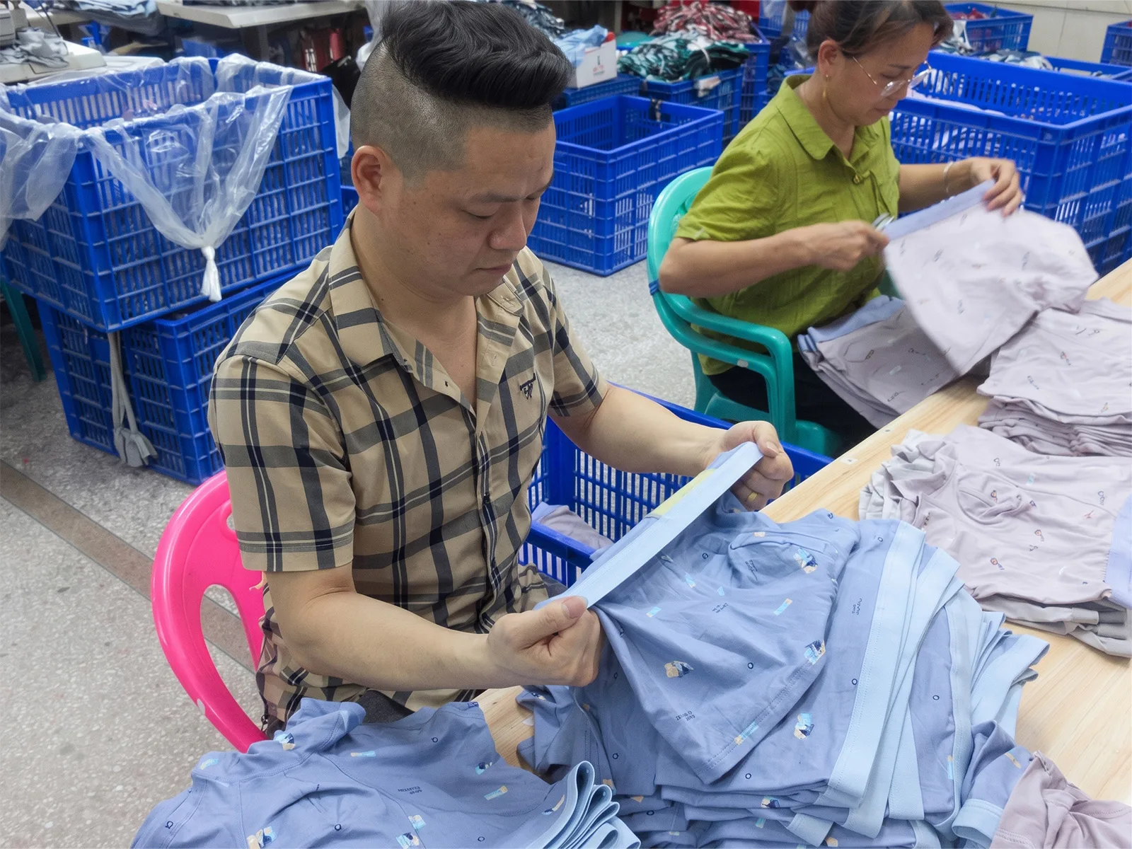 Custom men's underwear sample development