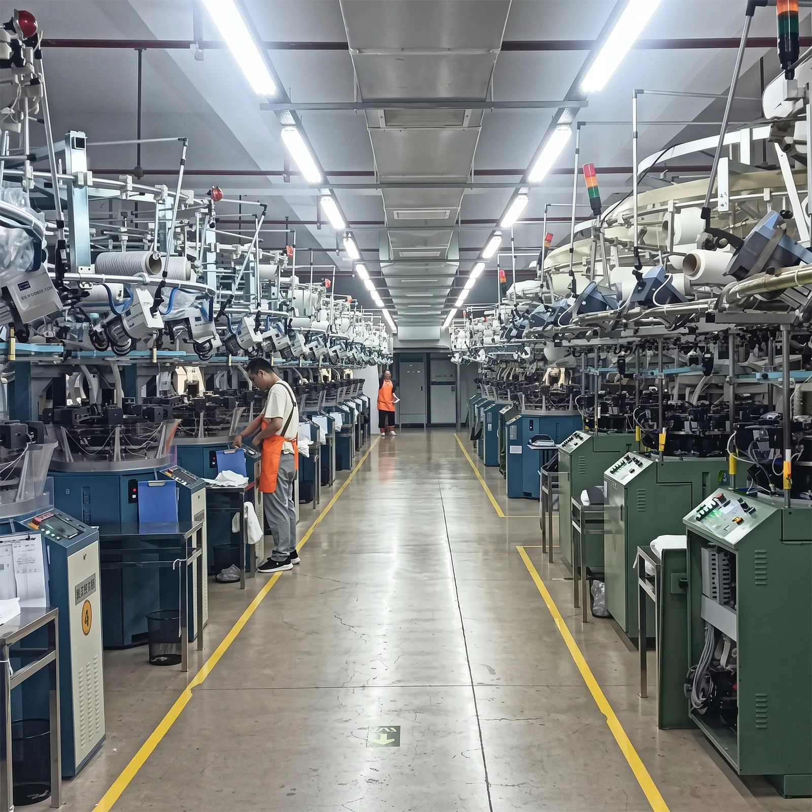 Equipment used in MRM underwear manufacturing